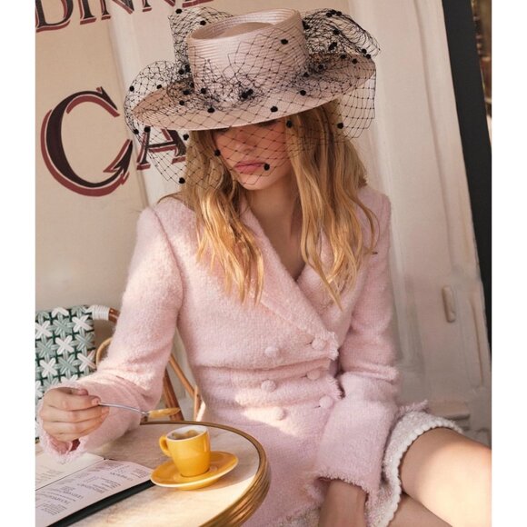 NEW LOVESHACKFANCY morrow jacket in heavenly pink Size XS/S - Picture 11 of 13